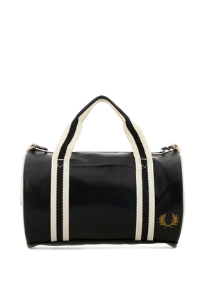 Fred Perry mini cylindrical tote bag - Black