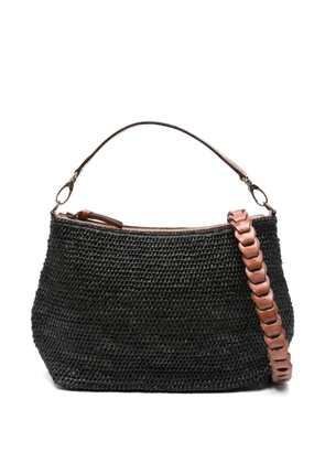 IBELIV Mihaja raffia tote bag - Black