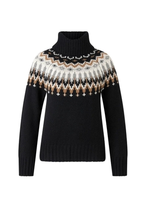 BOGNER Ingrid roll-neck sweater - Black