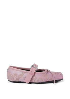 Ann Demeulemeester Zoey buckled ballet flats - Pink