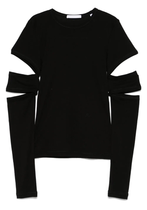 Helmut Lang Slash top - Black