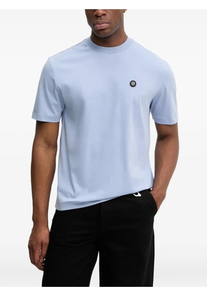 BOSS logo-patch T-shirt - Blue