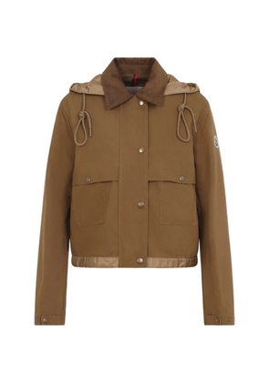 Moncler Aconitum hooded jacket - Brown