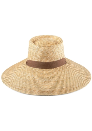 Lack Of Color interwoven-design sun hat - Neutrals