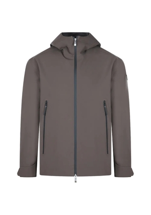 Moncler Marana hooded down jacket - Brown