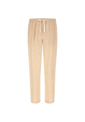 Cellar Door drawstring elastic trousers - Neutrals