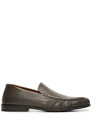 Marsèll Mocassino leather loafers - Green