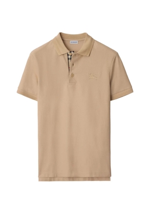 Burberry cotton polo shirt - Neutrals
