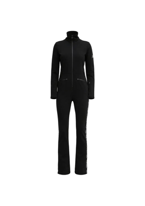 NEWLAND logo-patch ski suit - Black