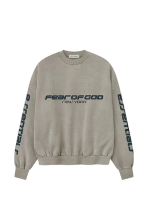 FEAR OF GOD ESSENTIALS logo-detail crew-neck sweatshirt - Grey