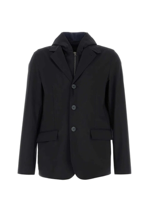 Herno hooded blazer - Blue