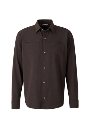 Marco Pescarolo Zeus buttoned shirt - Brown