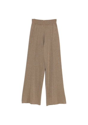 Fabiana Filippi knitted pants - Brown