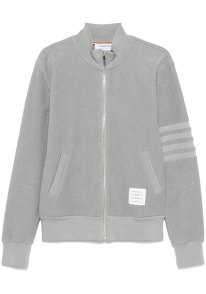 Thom Browne 4-bar zip-up sweatshirt - Grey