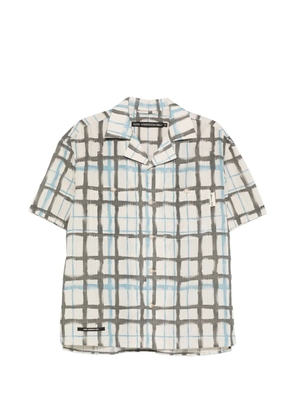 Andersson Bell checked shirt - Neutrals