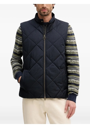 Barbour City Harrington quilted zip-up gilet - Blue
