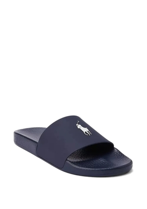 Polo Ralph Lauren logo-embossed slides - Blue