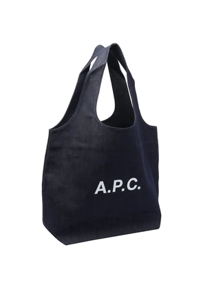 A.P.C. Ninon denim tote bag - Blue