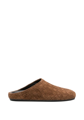 Officine Creative woven mules - Brown