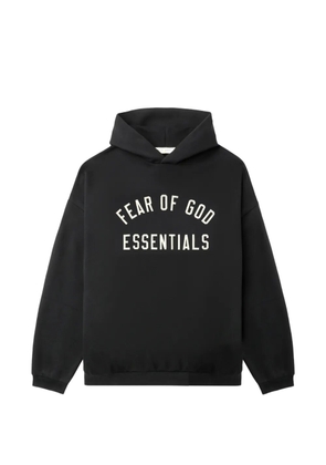 FEAR OF GOD ESSENTIALS logo hoodie - Black