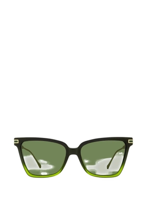 Ferragamo Eyewear butterfly-frame sunglasses - Black