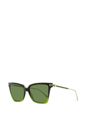 Ferragamo Eyewear butterfly-frame sunglasses - Black