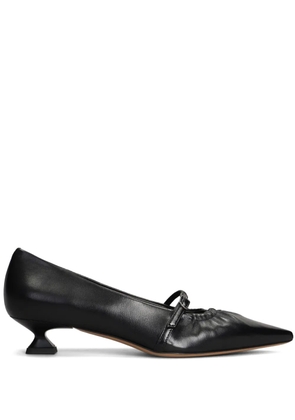 The Seller 35mm leather pumps - Black