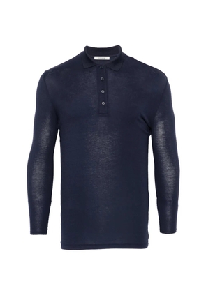 ENTIRE STUDIOS long-sleeve polo shirt - Blue