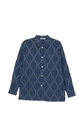 A Kind of Guise embroidered shirt - Blue