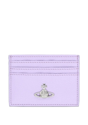 Vivienne Westwood orb detail card holder - Purple