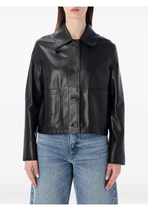 Sword buttoned cropped jacket - Black