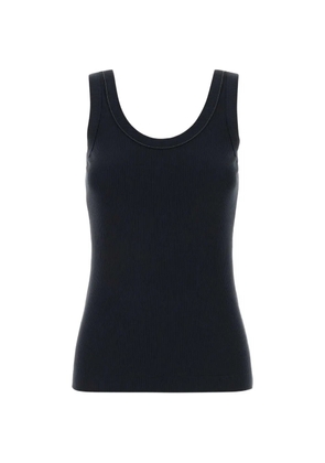 Brunello Cucinelli chain-embellishment tank top - Blue