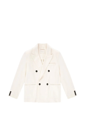 Circolo 1901 double-breasted blazer - White