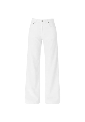Haikure belt-loop jeans - White