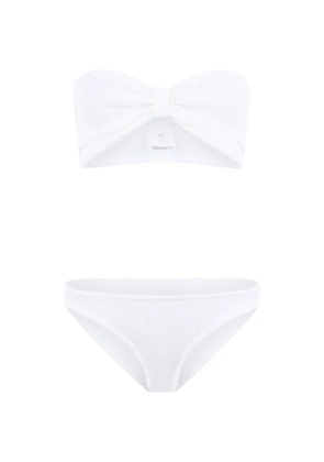 Hunza G Jean knot bikini - White