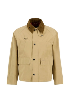 Barbour Solar Spey flap-pocket corduroy jacket - Neutrals
