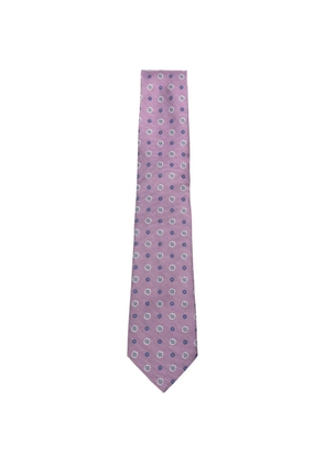 Canali floral tie - Purple
