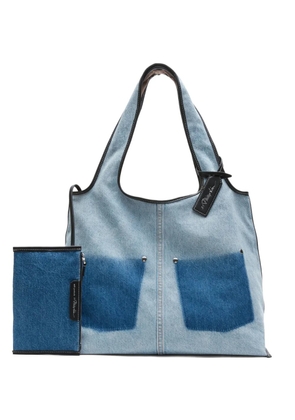 3.1 Phillip Lim panelled pocket tote bag - Blue