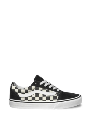 Vans checkerboard stripe sneakers - Black