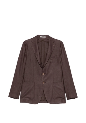 Tagliatore button-fastening flap-pocket jacket - Brown