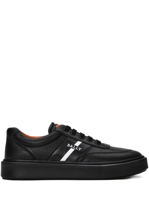 Bally leather low-top sneakers - Black