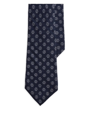 Ralph Lauren Purple Label linked-diamonds tie - Blue