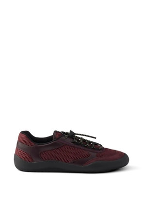 Prada Speedrock mesh sneakers - Red