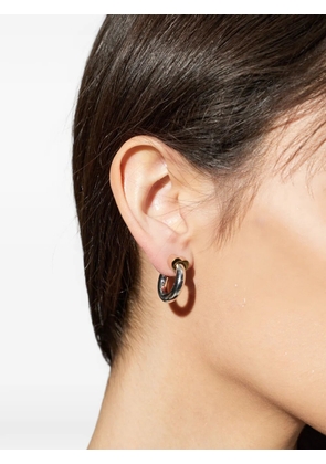 Kate Spade two-tone hoop earrings - Silver