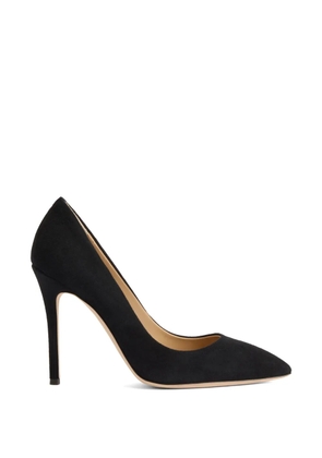 Giuseppe Zanotti Lucrezia suede court pump - Black