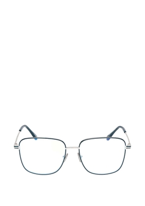 TOM FORD Eyewear metal square-frame glasses - Green