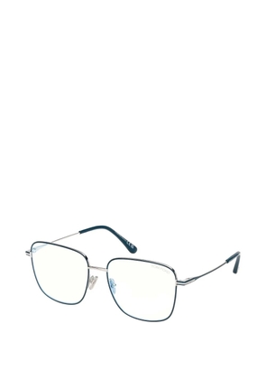 TOM FORD Eyewear metal square-frame glasses - Green
