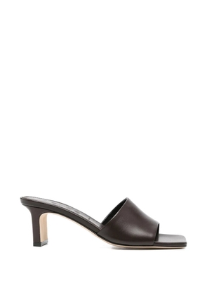 Aeyde Jessie square-toe sandals - Brown