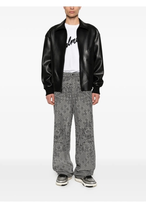 AMIRI bandana baggy jeans - Grey