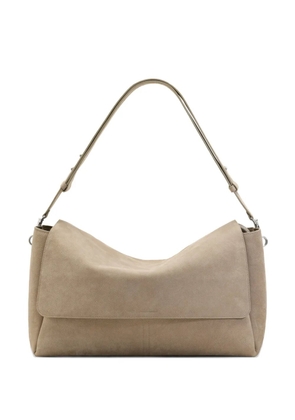 AMI Paris large Carrousel shoulder bag - Neutrals